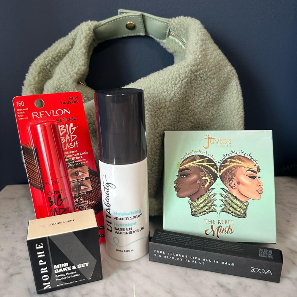 Mint Beauty Makeup Bundle - Revlon, Morphe, Juvia’s Place, Zoeva, & Ulta Beauty